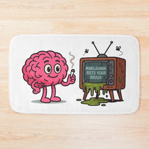 Item preview, Healthy Brain vs Rotten TV Cartoon designed and sold by Sonic Nova Studios.