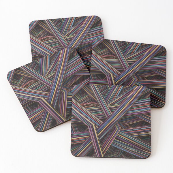 Item preview, Abstract geometry lines art  designed and sold by INFINITYBOY.