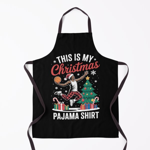 Item preview, This Is My Christmas Pyjama Basketball Player Plaid designed and sold by BeetleMalon.