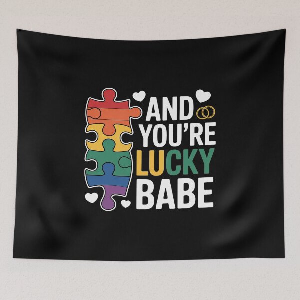 Item preview, LGBTQ Wedding Lesbian Bride Gay Husband LGBT Distressed  designed and sold by KotexTemu.