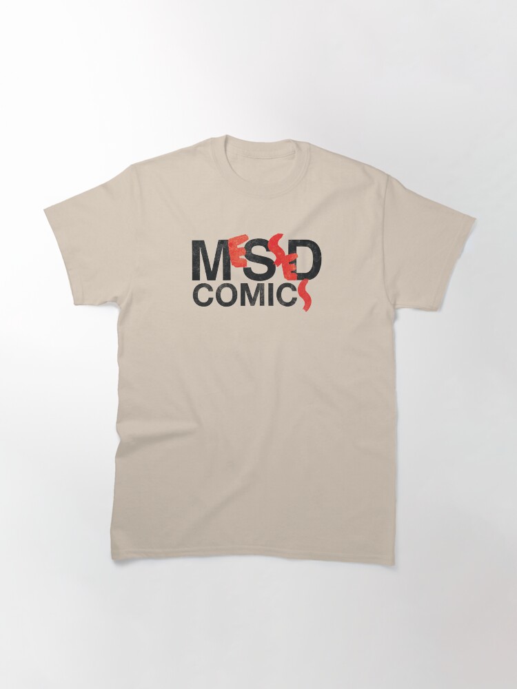 Alternate view of MeSseD Comics Logo Wear Classic T-Shirt