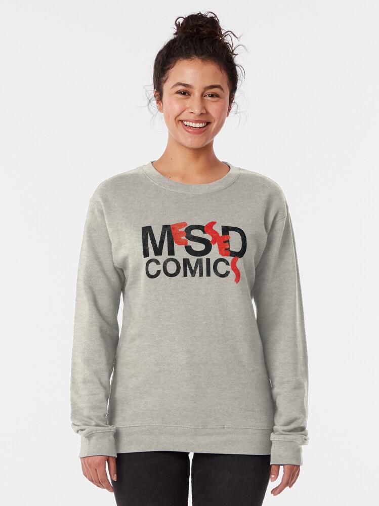 Alternate view of MeSseD Comics Logo Wear Pullover Sweatshirt