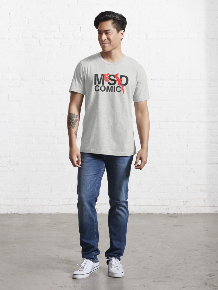 Alternate view of MeSseD Comics Logo Wear Essential T-Shirt