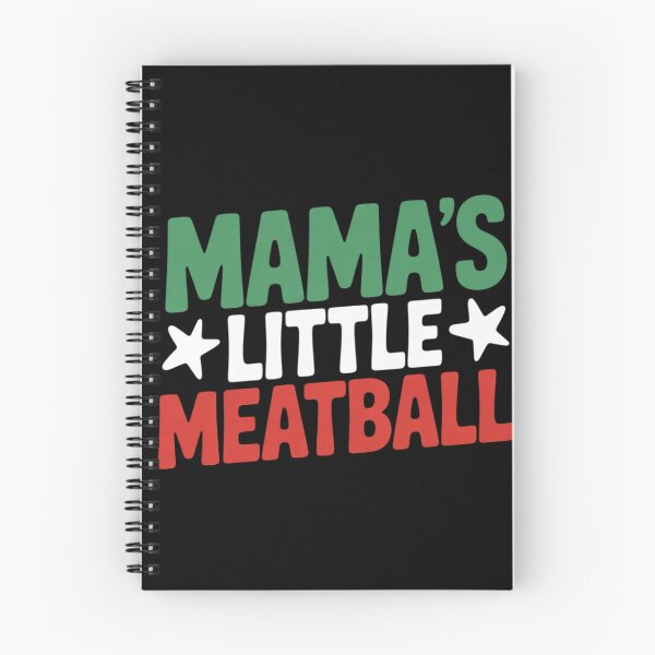 Item preview, Mama Little Meatball Italian Mom Sayings Boys Kids Girl  designed and sold by KotexTemu.