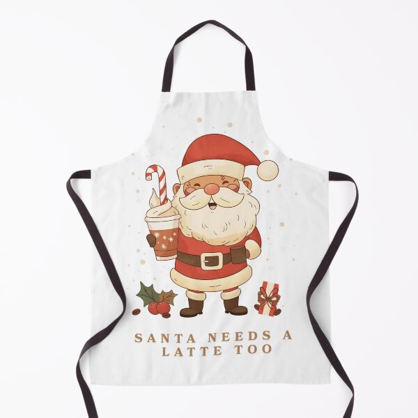 Item preview, Santa Needs Coffee – Fun Coffee Christmas Design designed and sold by LWDesignLab.