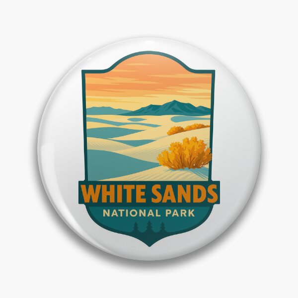 Item preview, White Sands National Park Desert Dunes Sticker designed and sold by Ismeal Von.