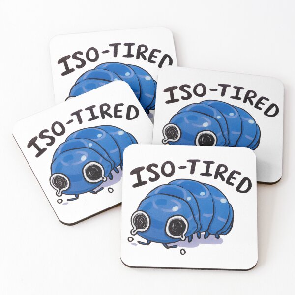 Item preview, Iso-Tired Isopod Bug designed and sold by stephenflashart.