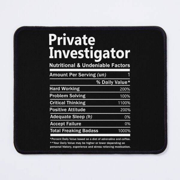 Item preview, Private Investigator designed and sold by felstore690.