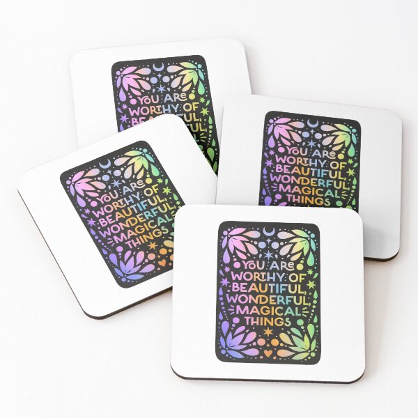 Item preview, You Are Worthy Of Beautiful Wonderful Magical Things designed and sold by stephenflashart.