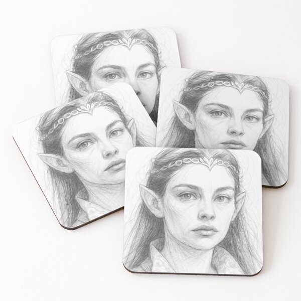 Item preview, Fantasy Movie Portrait Pencil Sketch Art designed and sold by Leon Woods Pencil Art.