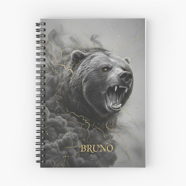 Item preview, Grizzly Bear Roar: Gold Smoke Effect designed and sold by newvisionart191.