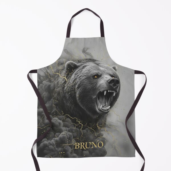 Item preview, Grizzly Bear Roar: Gold Smoke Effect designed and sold by newvisionart191.