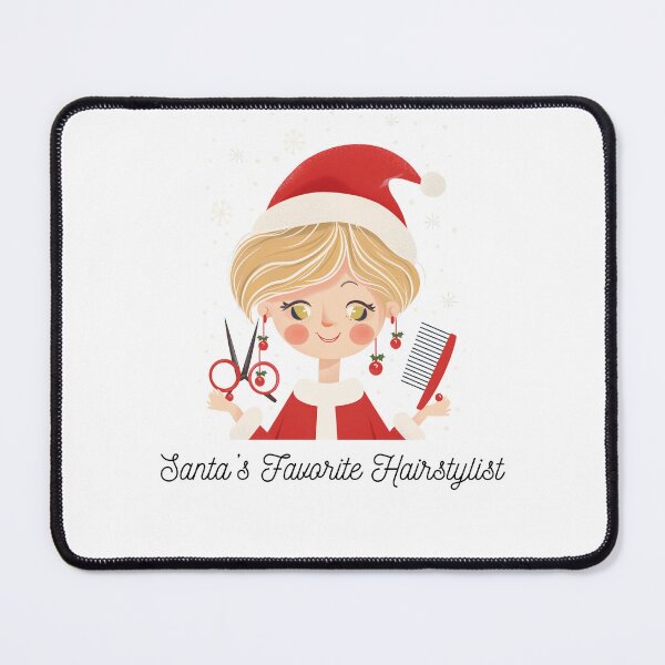 Item preview, Santa Hairstylist – Hairdressing Design designed and sold by LWDesignLab.