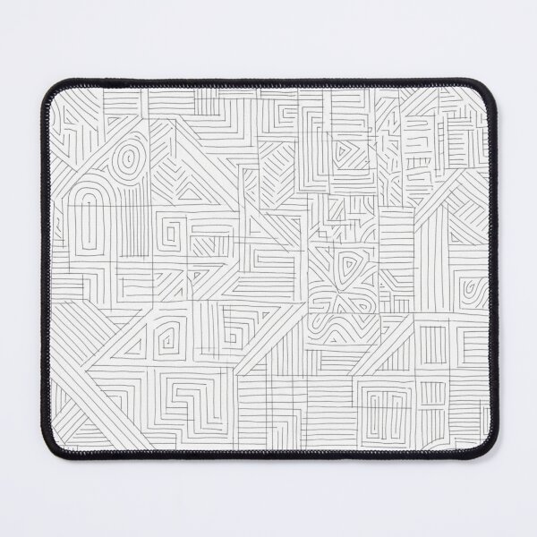 Item preview, Abstract geometry lines White  designed and sold by INFINITYBOY.