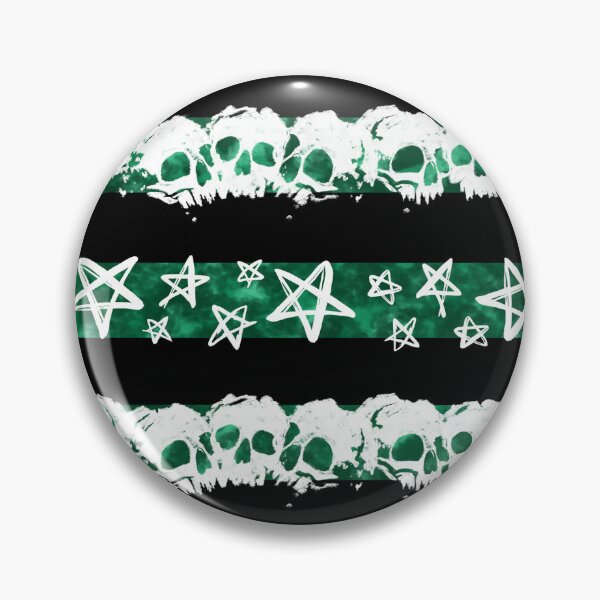 Item preview, Green Star Skull – Alternative Graphic Design for Streetwear & Accessories designed and sold by OOctopusStore.