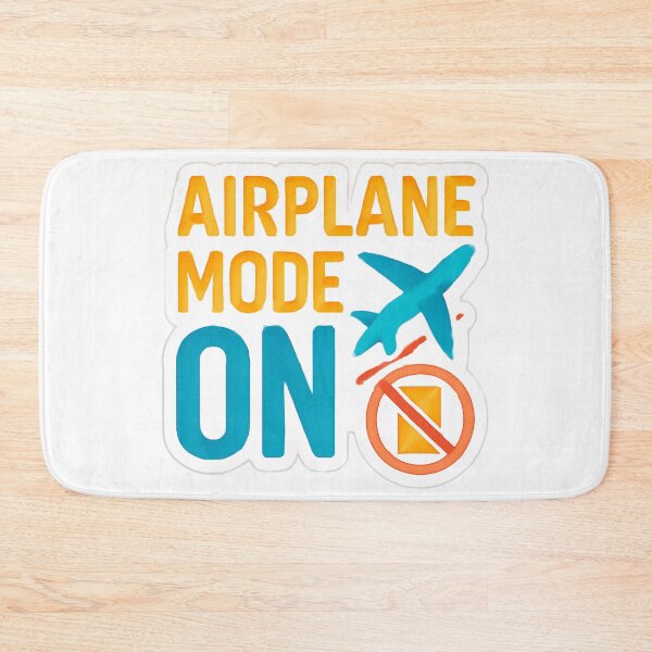 Item preview, Airplane Mode: ON Adventure Vintage Travel designed and sold by Retro-Anime9.