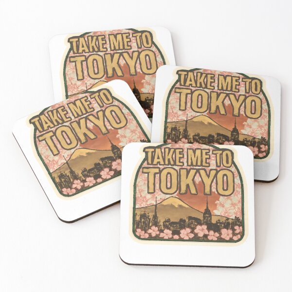 Item preview, Take Me to Tokyo Adventure Vintage Travel 2 designed and sold by Retro-Anime9.