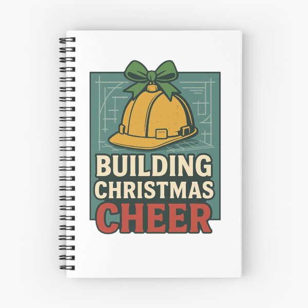 Item preview, Building Christmas Cheer - Construction Worker Gift designed and sold by PunchDrop.