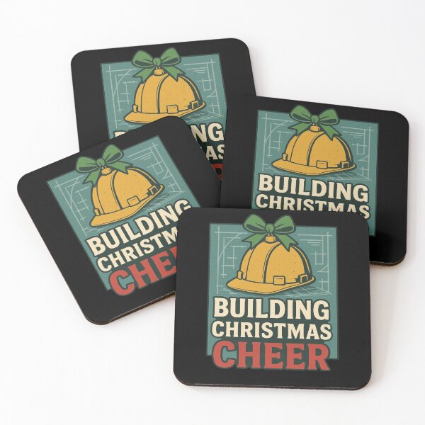Item preview, Building Christmas Cheer - Construction Worker Gift designed and sold by PunchDrop.
