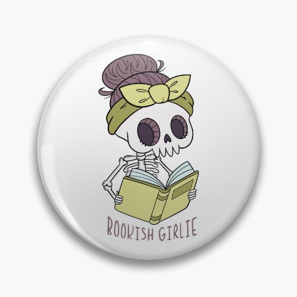 Item preview, Skeleton book lover Girl designed and sold by Markysha.
