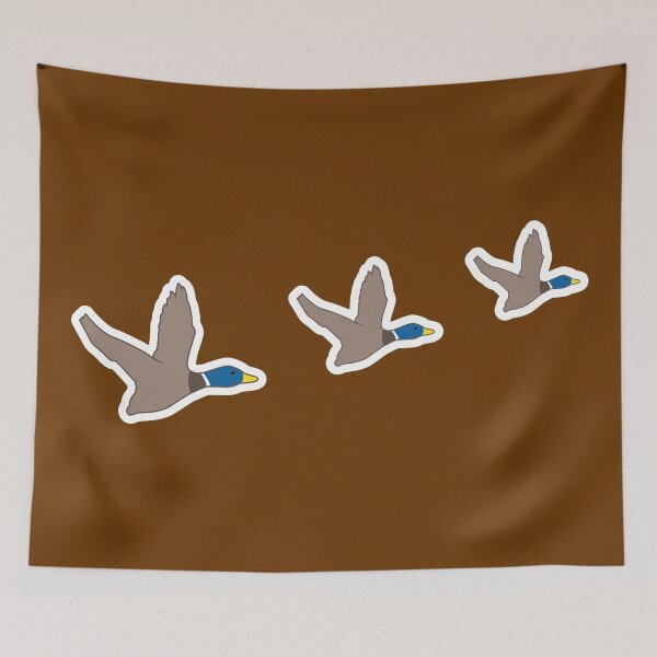 Item preview, Ducks, flying ducks, retro, vintage designed and sold by Captain Banjo.