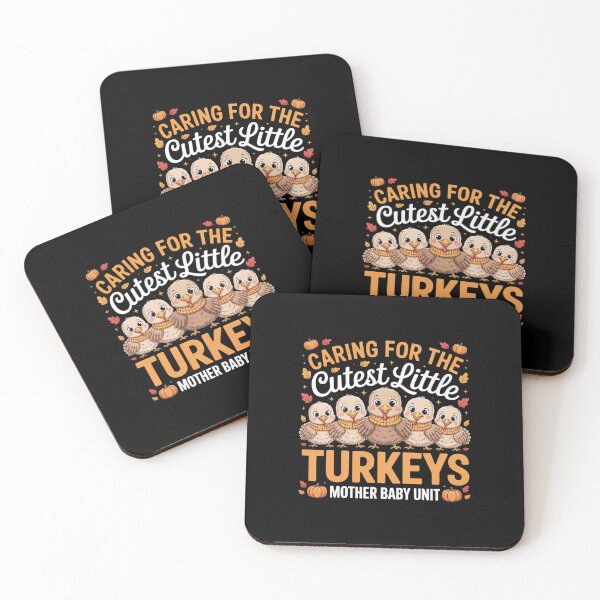 Item preview, Caring For The Cutest Turkeys Mother Baby Unit Thanksgivin3  designed and sold by PowAcademy.