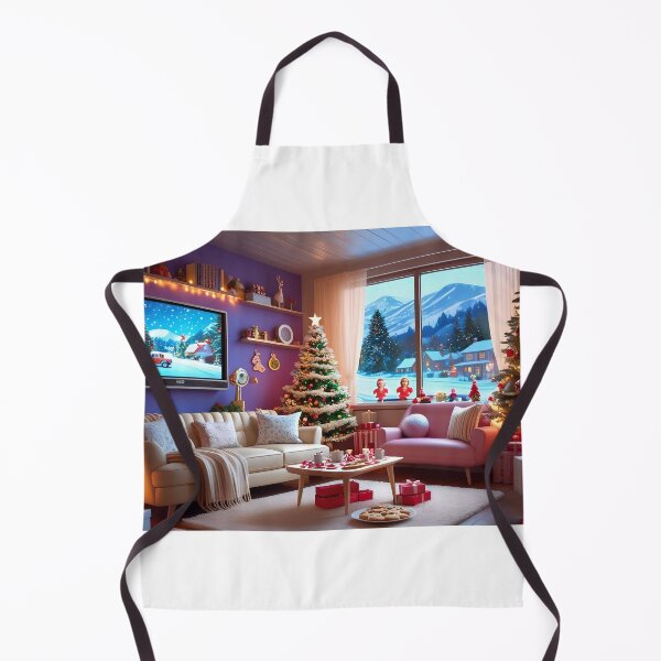 Item preview, The Scenery of Beautiful Living Room Decorated in Christmas Theme designed and sold by Pim-Crystal.