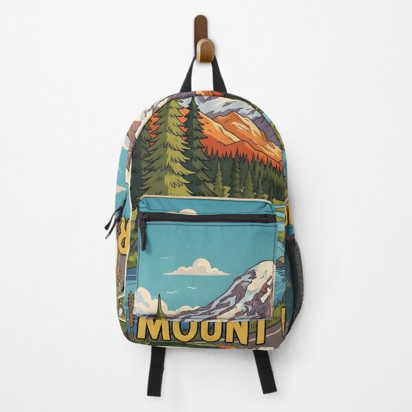 Item preview, Mount Rainier Retro National Park Poster designed and sold by RBCTk.