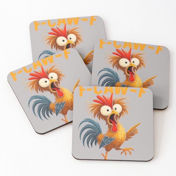 Item preview, F Caw F Rooster Funny Bird Fcawf Chicken Whisperer Fawk Off designed and sold by mjohnson9.