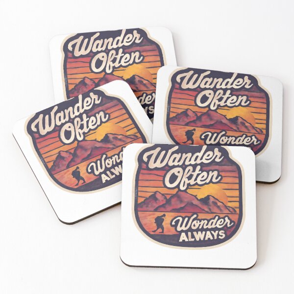 Item preview, Wander Often, Wander Always Adventure Vintage Travel designed and sold by Retro-Anime9.