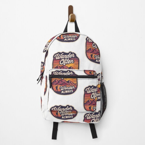 Item preview, Wander Often, Wander Always Adventure Vintage Travel designed and sold by Retro-Anime9.