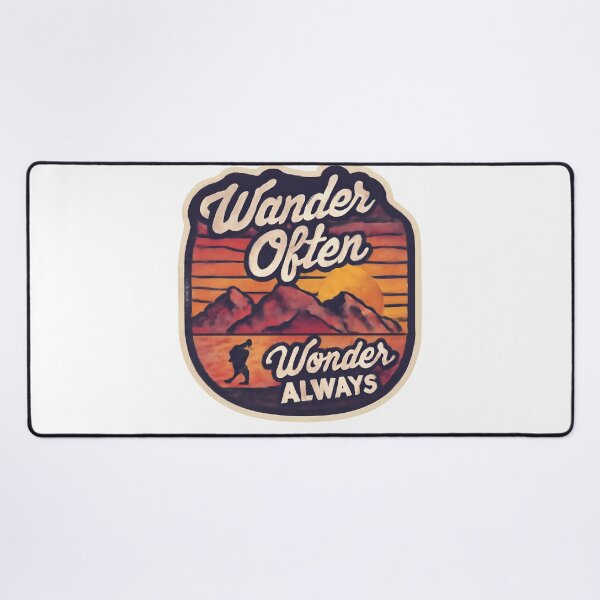 Item preview, Wander Often, Wander Always Adventure Vintage Travel designed and sold by Retro-Anime9.