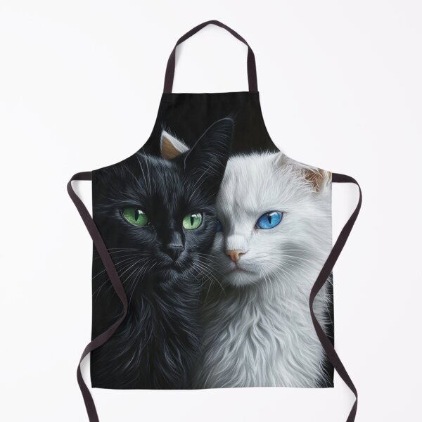 Item preview, Black and white cats together designed and sold by Kat's Design Hub.