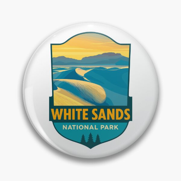 Item preview, White Sands National Park Desert Dunes Sticker designed and sold by Ismeal Von.