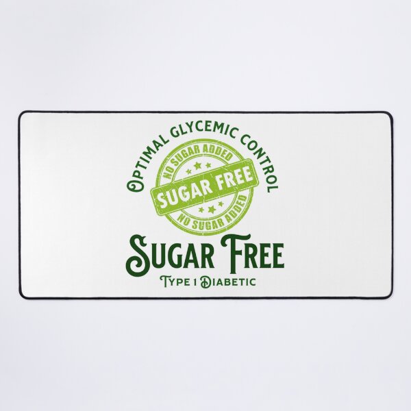 Item preview, Type 1 Diabetic – Sugar Free Green Stamp designed and sold by TheOrthoDoctor.