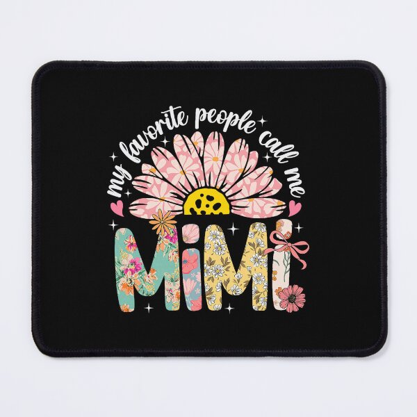 Item preview, Floral MiMi Phrase Sweet Colorful Family Expression designed and sold by nojany.
