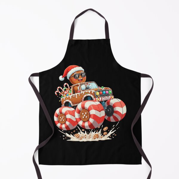 Item preview, Gingerbread Monster Truck Splashing Candy Wheel Drive designed and sold by nojany.
