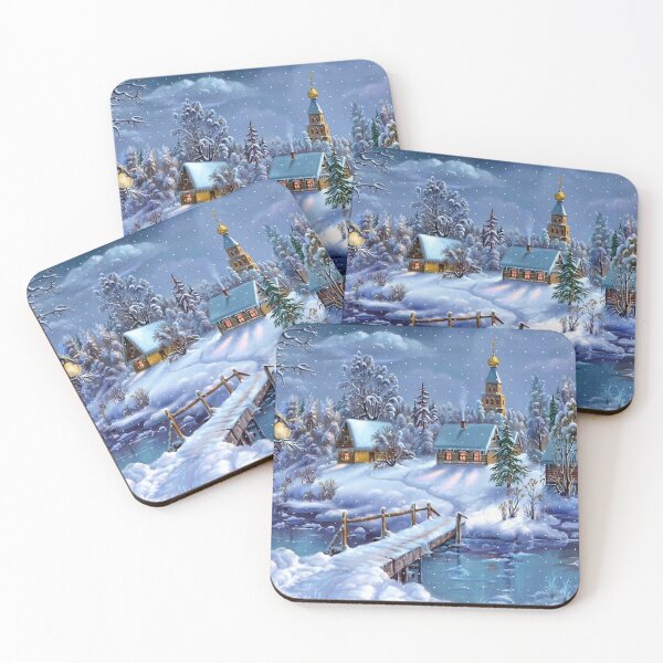 Item preview, Winter Wonderland Painting designed and sold by fairytree.