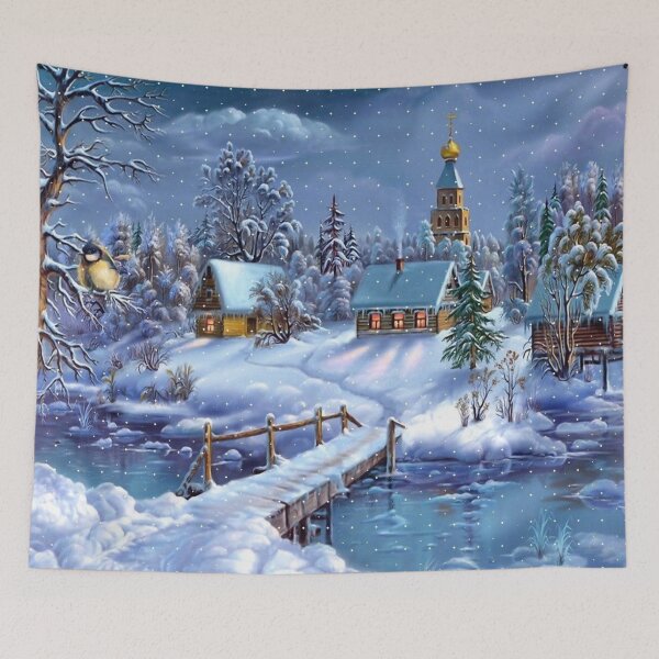 Item preview, Winter Wonderland Painting designed and sold by fairytree.