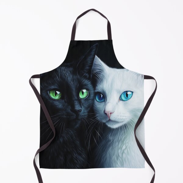 Item preview, Black and white cats 2 designed and sold by Kat's Design Hub.