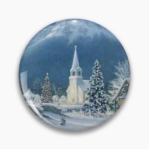 Artikelvorschau, Weihnachtsdorf-Gemälde entworfen und verkauft von fairytree.