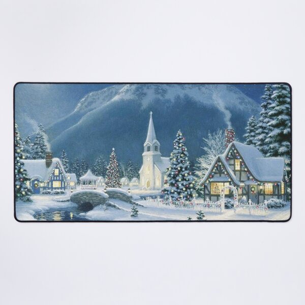 Item preview, Christmas Village Painting designed and sold by fairytree.