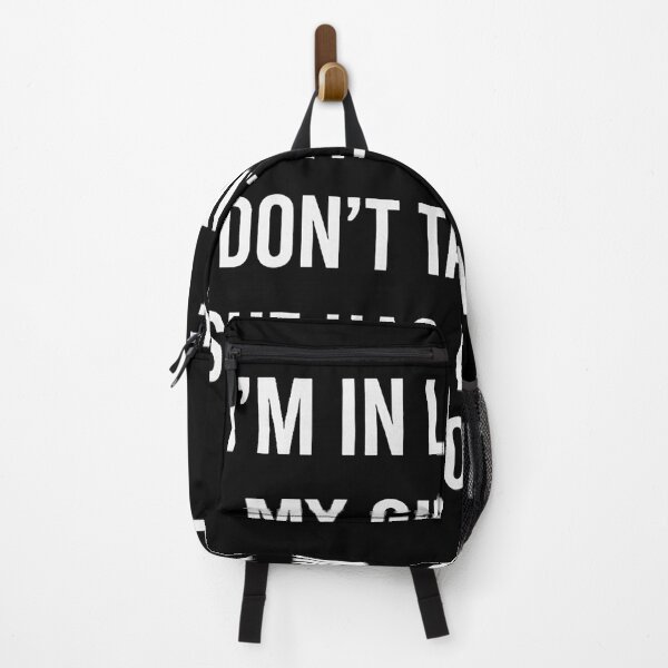Item preview, In Love With Girlfriend Statement Bold White Text designed and sold by najaks.