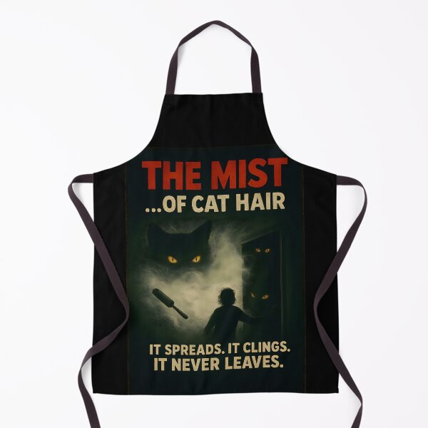 Item preview, The Mist of Cat Hair – Horror Cat Parody designed and sold by LuciaS.