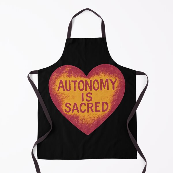 Item preview, Autonomy Is Sacred Heart designed and sold by Jennifer Chiera.