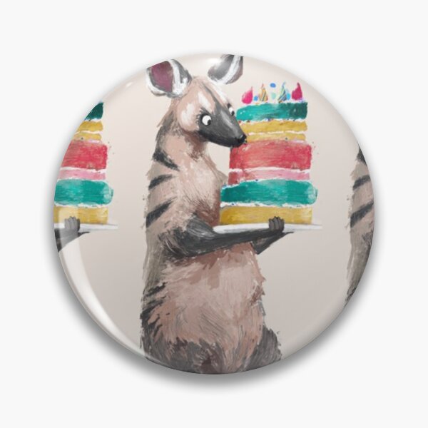 Item preview, Birthday Hyena Celebration – Artistic Illustration designed and sold by TreatLLC.
