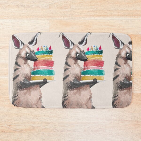 Item preview, Birthday Hyena Celebration – Artistic Illustration designed and sold by TreatLLC.