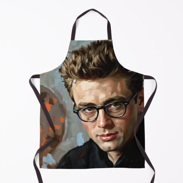 Item preview, James Dean - Intellectual Rebel Painted Portrait designed and sold by Art's Diner.