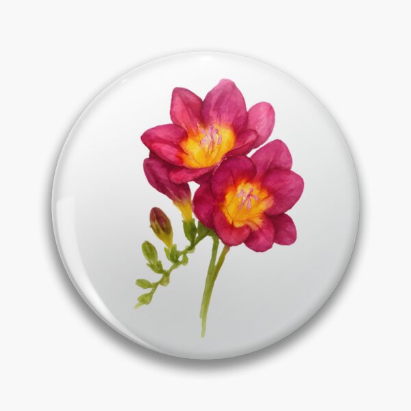 Item preview, Freesia ‘Pink Passion’ designed and sold by HOMETOWN86.