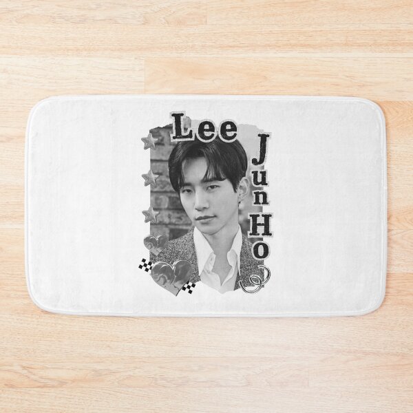 Item preview, Lee Jun-ho Korean actor Kdrama fanart Entertainment Asian actor Black and White Collage Digital Art Portrait designed and sold by AJUNICE STUDIO.